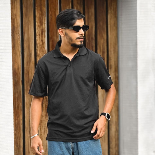 The Sharp Side of Comfort – Black Polo Edition
