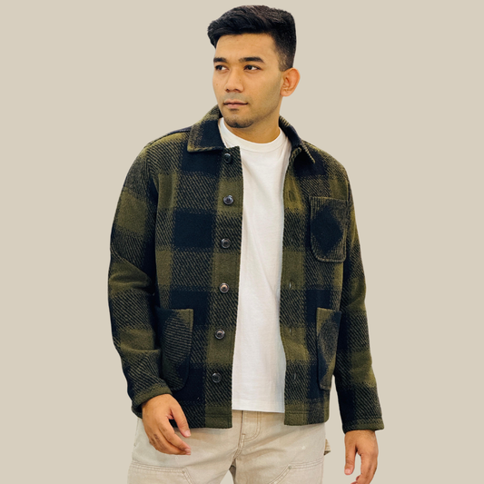 Men’s Winter Checkered Jacket – Premium Collection | Stunner Mart