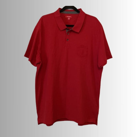 Classic Red Polo T-Shirt – Casual Elegance