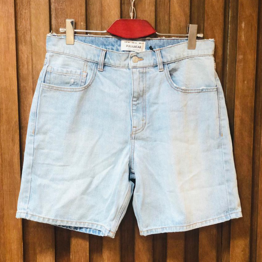Lite blue  Men’s Denim Shorts – Export Quality, Waist 36 | StunnermartBD