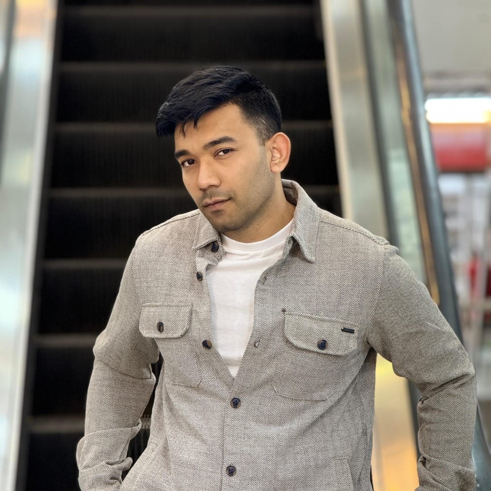 Mens Premium Urban Overshirt - Ash Grey