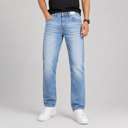 Slim Bootcut Ice Blue  Jeans