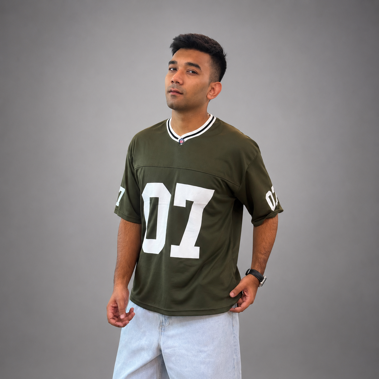 Premium Olive Game Day Jersey
