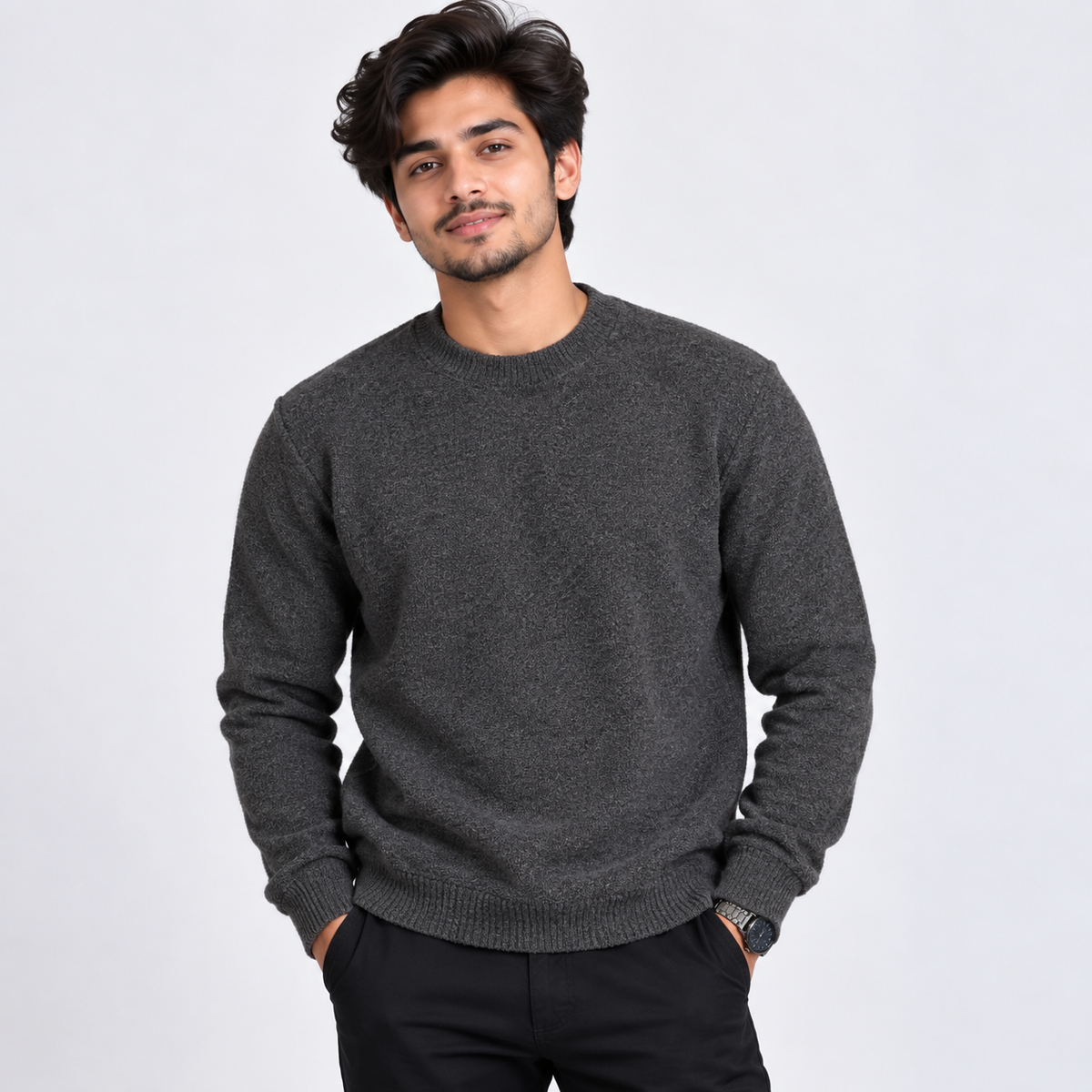 Graphite Classic Sweater