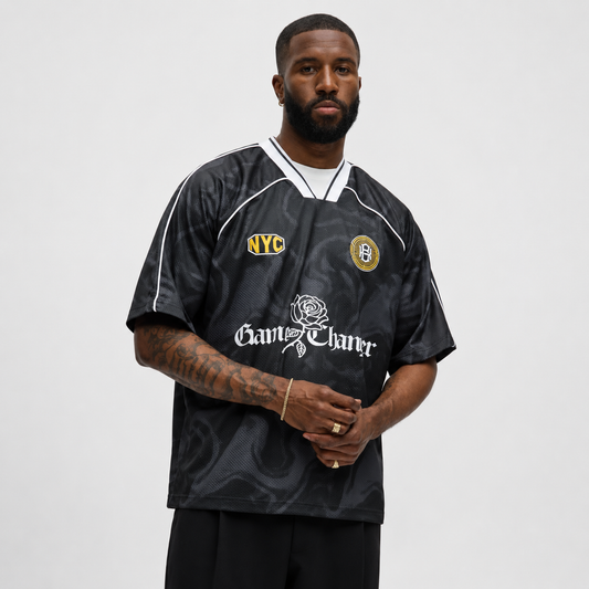 Game Changer Jersey Tee - Black