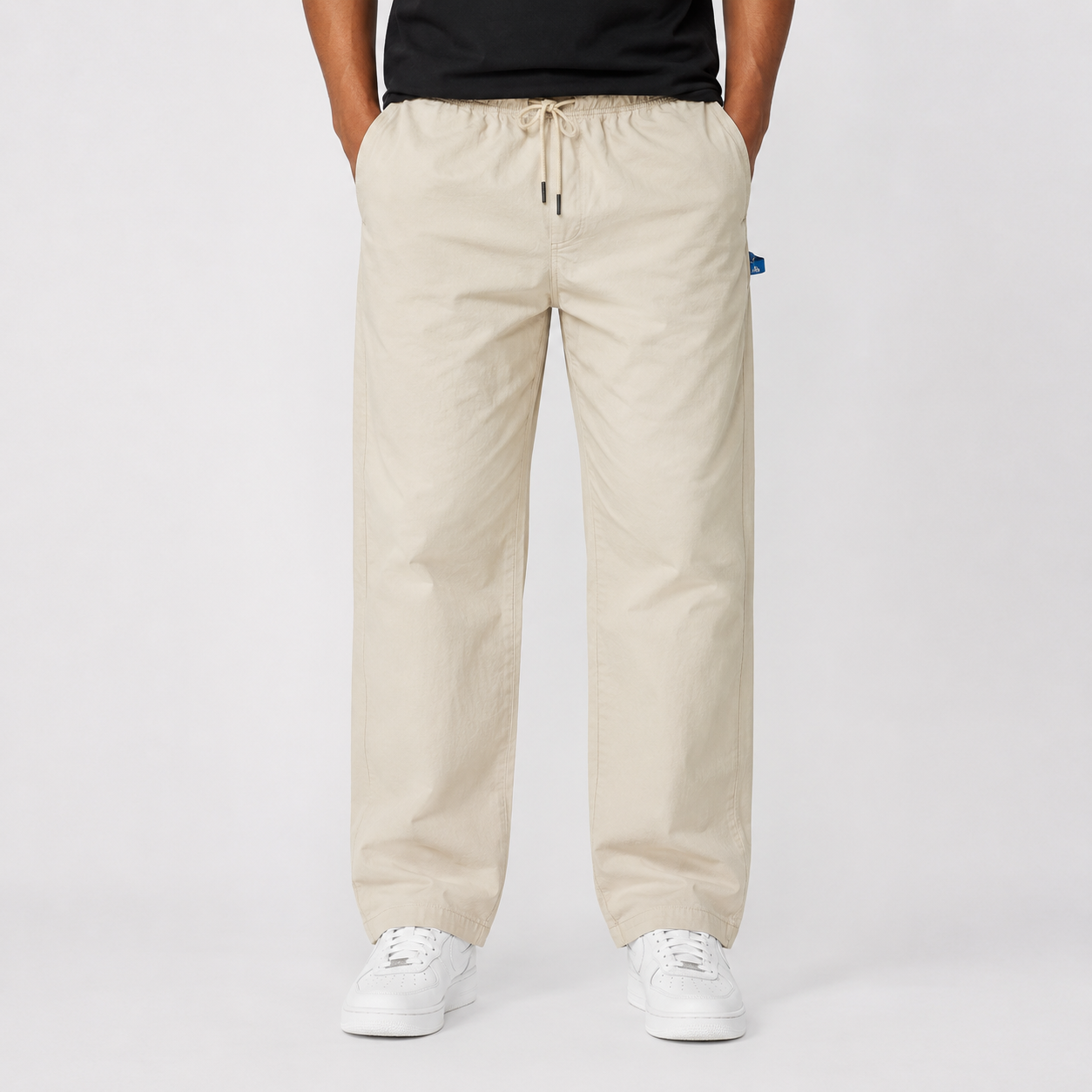 Premium Beige Relaxed Trouser