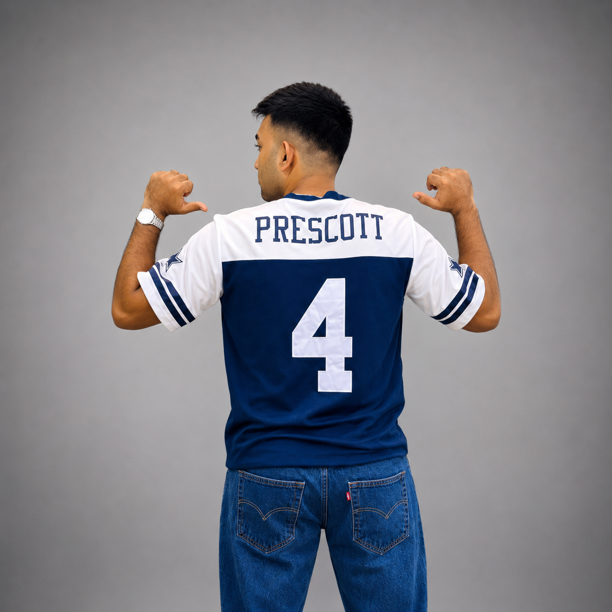Dallas Cowboys Jersey – Back View