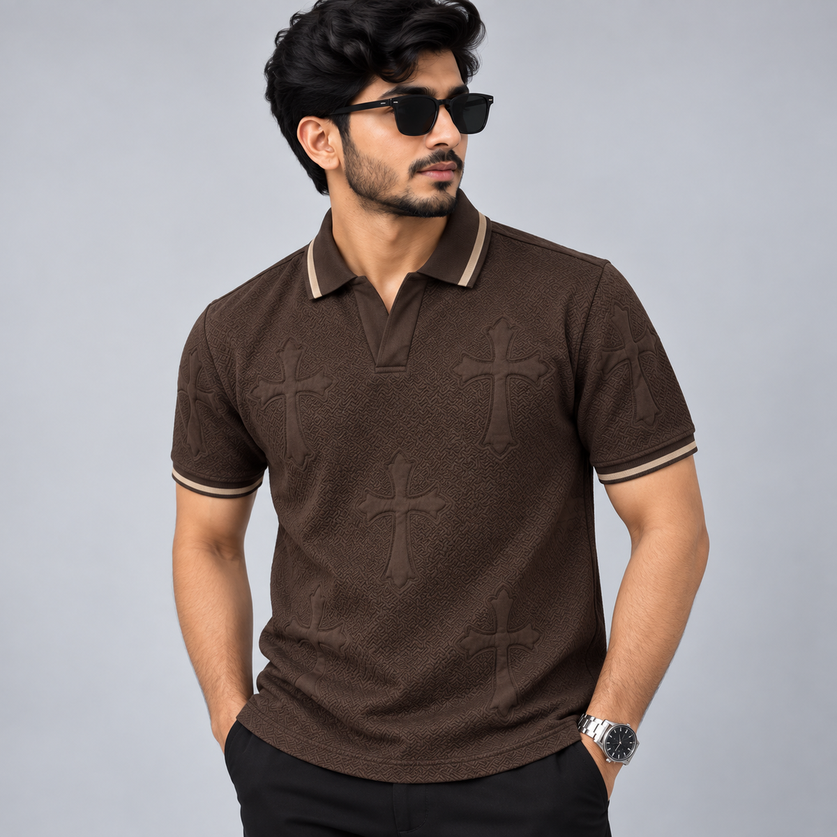 Cocoa Noir Polo
