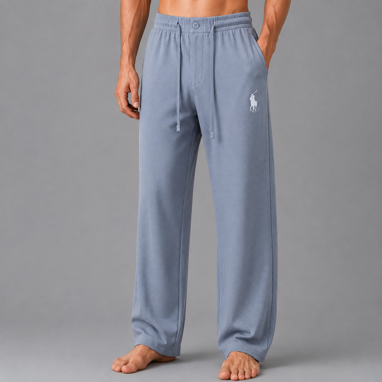 Stunner Elite Ralph Lauren Remi Cotton Trouser - Charcoal Gray