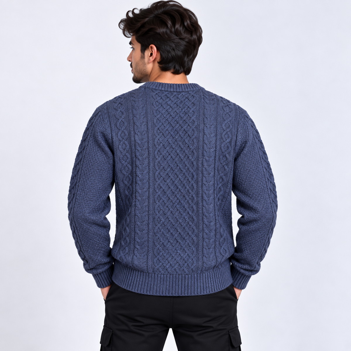 Navy Heritage Sweater