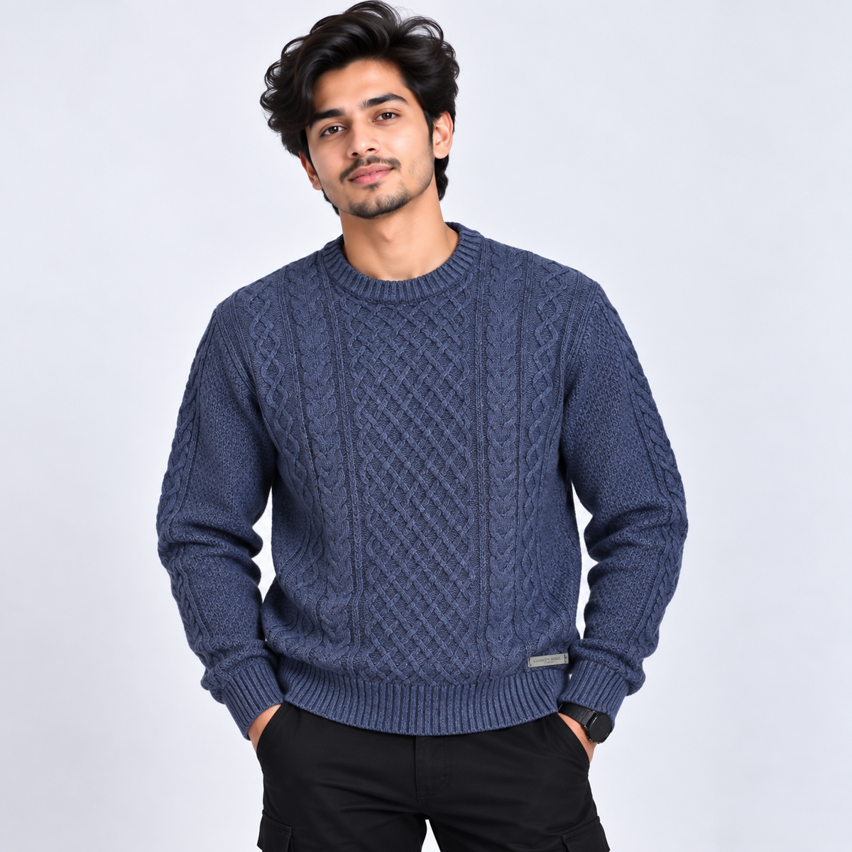 Navy Heritage Sweater