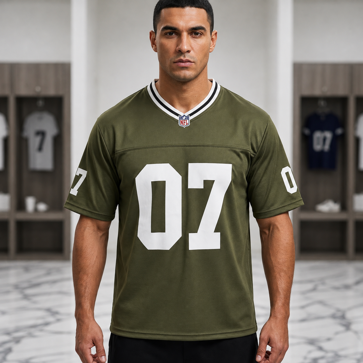 Premium Olive Game Day Jersey