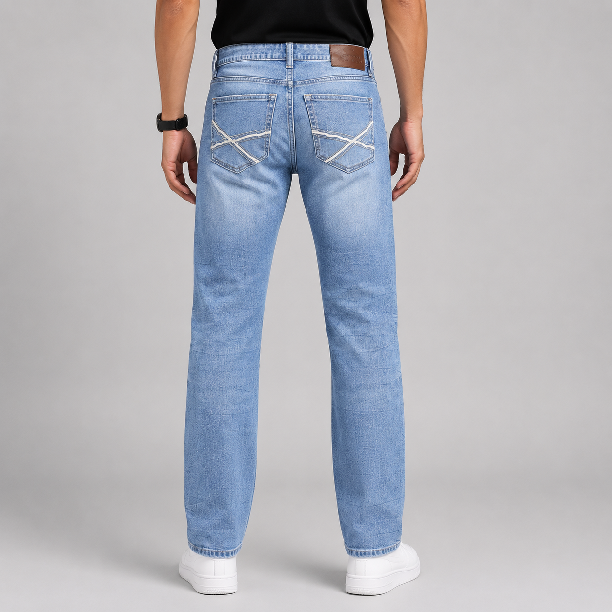 Slim Bootcut Ice Blue  Jeans
