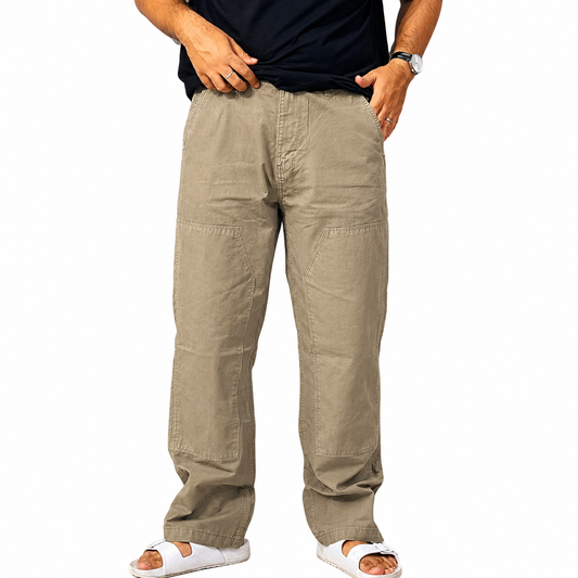 Carpenter Style Casual Pants – Grey